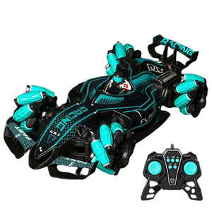 ماشین کنترلی RC مدل F1 طرح دودزا آبی remote control RC car model F1 shot 1:20 -اسباب بازی